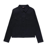 Cutty Denim Trucker Jacket – Midnight Black