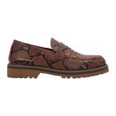 Jonathan D Penny Moc Lizard Print - Brown