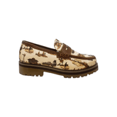 Jonathan D Western Print Brown