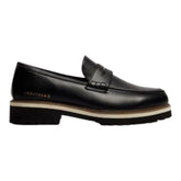 Jonathan D Penny Moc PU Slip On - Black