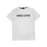Enrico Coveri 3D Stitch Logo T-Shirt White/Blue