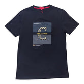 Enrico Coveri T-shirt Geometric Center Logo Black