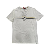 Enrico Coveri T-shirt Zig-Zag Stripe Print White