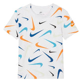 Nike T-Shirt Boys Aop Print White