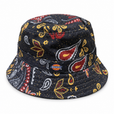 Dickies Bucket Hat Gibson Paisley Black