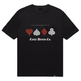The Cutty Crew CBlackjack Sparkle Jet Black T-Shirt
