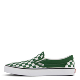 Vans Classic Slip-On Checkerboard Green