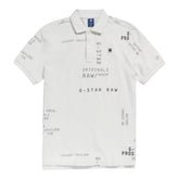 G Star Golfer Dunda Slim Print Grey