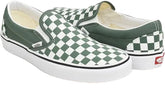 Vans Classic Slip-On Color Theory Checkerboard Green/White