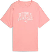 Puma T-Shirt Womens Class Relaxed Pink Fruit