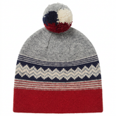 Strachan Chev Plain Red/Navy Beanie