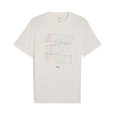 Puma T-Shirt Ess Logo Lab Hog Cream