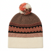 Strachan Chev Plain Brown/Beige Beanie