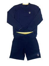 Polo Shorts Sweater Set Sport Pique Navy