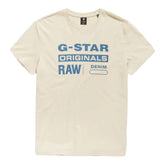 G Star T-Shirt Originals Blue Stone
