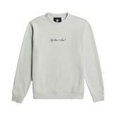 Gstar Sweater Script Logo Mercury Grey