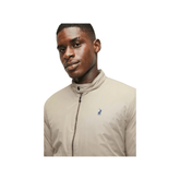 Polo Jackets Mens LS Tech Puffer Harrington Taupe