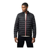 Polo Mens Long Sleeve Quilted Nylon Puffer Jacket - Black