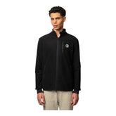 Polo Sport Mens Long Sleeve High Collar Polar Fleece Jacket - Black