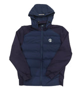 Polo Jacket Sport Hooded Puffer Navy