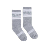 Palladium Socks Stripe Silver Grey