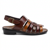 Jerico Sandals Men Multi Brown