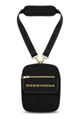 Rossimoda Floreable Sling Black And Gold