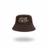 Vialli Bucket Hat Gondioni Reversible Brown