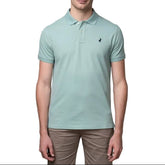 Polo Golfer Pique Essentials Aqua