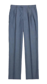 Jonathan D Microfibre Trouser Ocean Blue