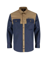 Dickies Tyler Two Tone Shirt Airforce/Khaki