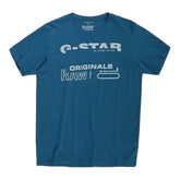 G Star T-Shirt Originals Petrol Blue
