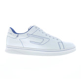 Diesel S-Athene Low White/Blue Sneakers | Leather Street Style