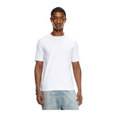 Diesel T-Shirt Micro-Embroidered Logo - White