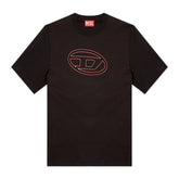 Diesel T-Shirt T-Adjust Big Oval Black