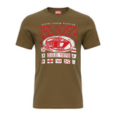 Diesel T-Shirt T-Diegor L8 Diesel Industry Print Green