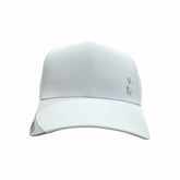 Polo Cap Metal Pony Fitted Peak White