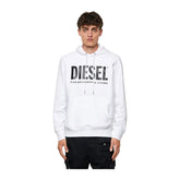 Diesel S-Girk Hoodie Ecologo Print | White