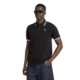 G Star Golfer - Black | Dunda Slim Stripe Polo S/S