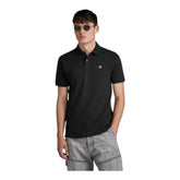 G-Star Dunda Short Sleeve Slim Polo - Black