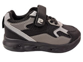 Pierre Cardin Infant Phoenix 2 Black/Grey Sneaker