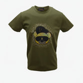Vialli Crew T-Shirt Lebron Olive