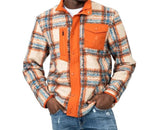 The Polo Flannel Overshirt Burnt Orange