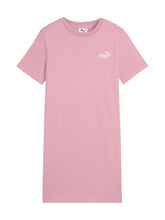 Puma Dress Essential Tee Logo Slim Poised Pink