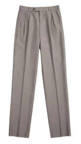 Jonathan D Microfibre Trouser Stone