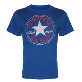Converse All Stars Boys T-Shirt Chuck Patch Sapphire Blue