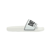 Diesel Mayemi Pool Slides 3D Logo - White/Black