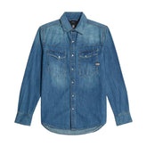 Gstar Shirt L/S Dakota Slim Faded Denim