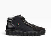 Mazerata Boots Pigalle 15 Suede Print Black