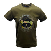 Vialli Labron Olive Logo T-Shirt